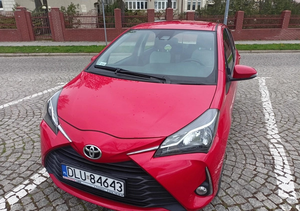 Toyota Yaris cena 56000 przebieg: 48874, rok produkcji 2019 z Legnica małe 16